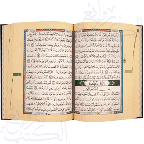 ⁦مصحف التجويد برواية السوسي عن أبي عمرو، قياس 17×24سم⁩ - الصورة ⁦3⁩